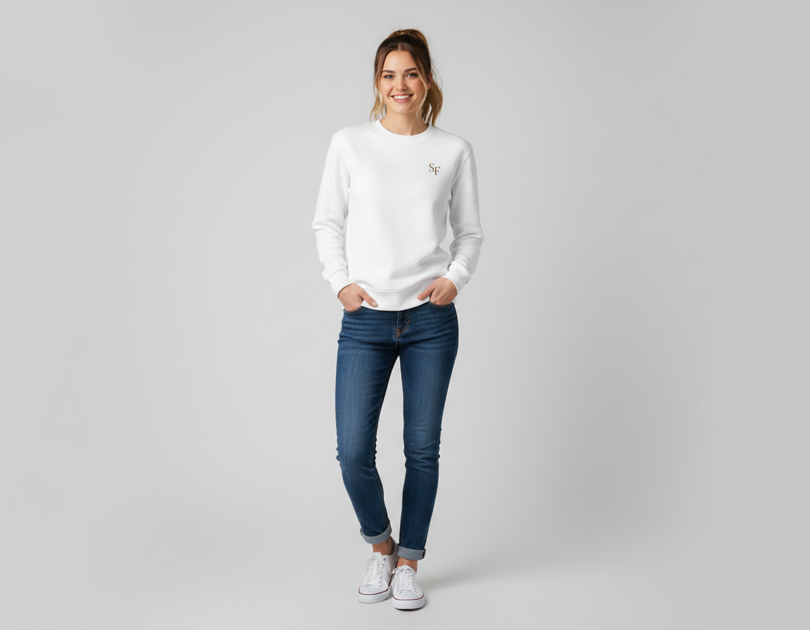 Crew Neck Sweater - SF Logo