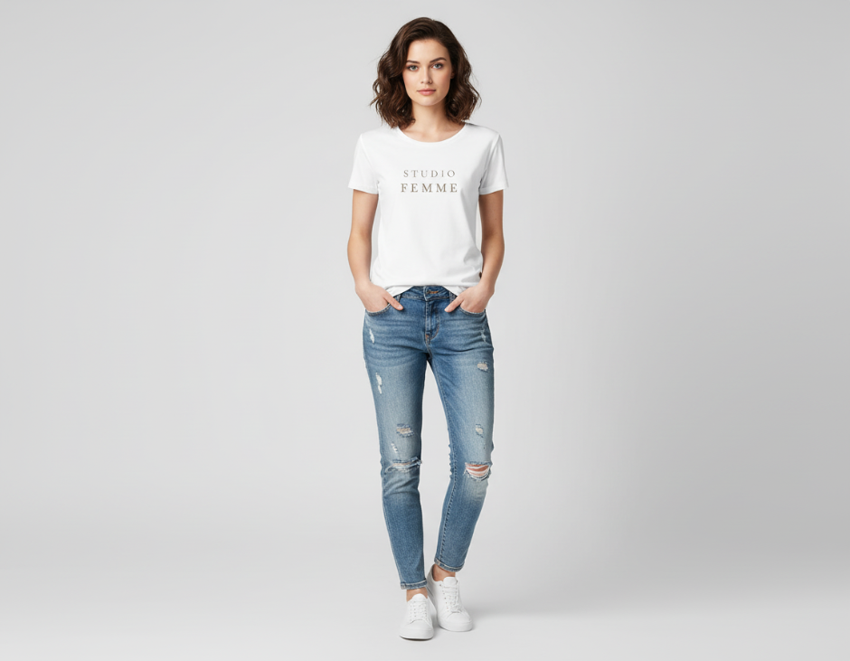 Short Sleeve T-Shirt - Studio Femme