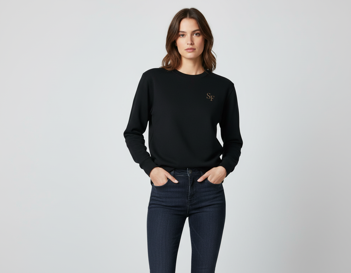 Crew Neck Sweater - SF Logo
